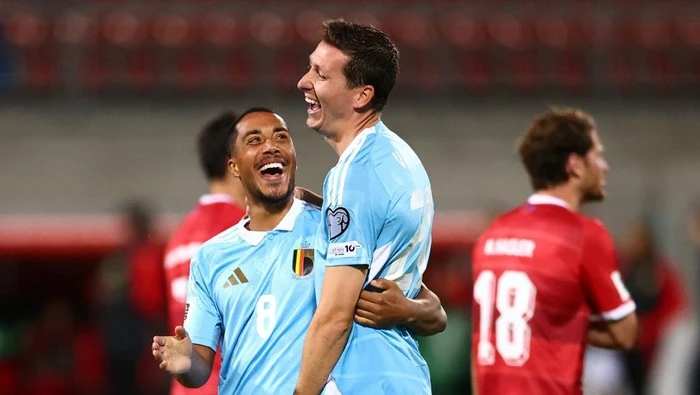 Liechtenstein Vs Belgia: Setan Merah Pesta Setengah Lusin Gol